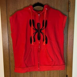 Spider-Man Homecoming sweatshirt vest, size L